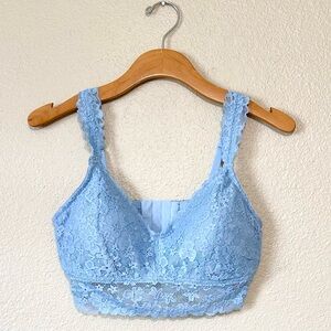 No Boundaries Lace Convertible Bralette - Size XL, Light Blue - Like New